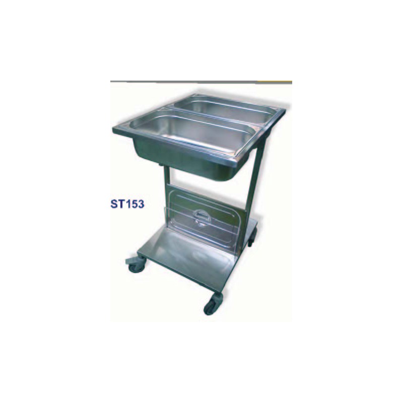 Chariot Prion avec 2 bacs 20 litres