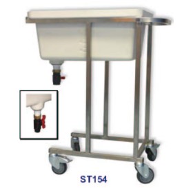 Chariot de pré-désinfection