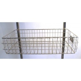 Panier fil inox non échancré, 4 dimensions au choix