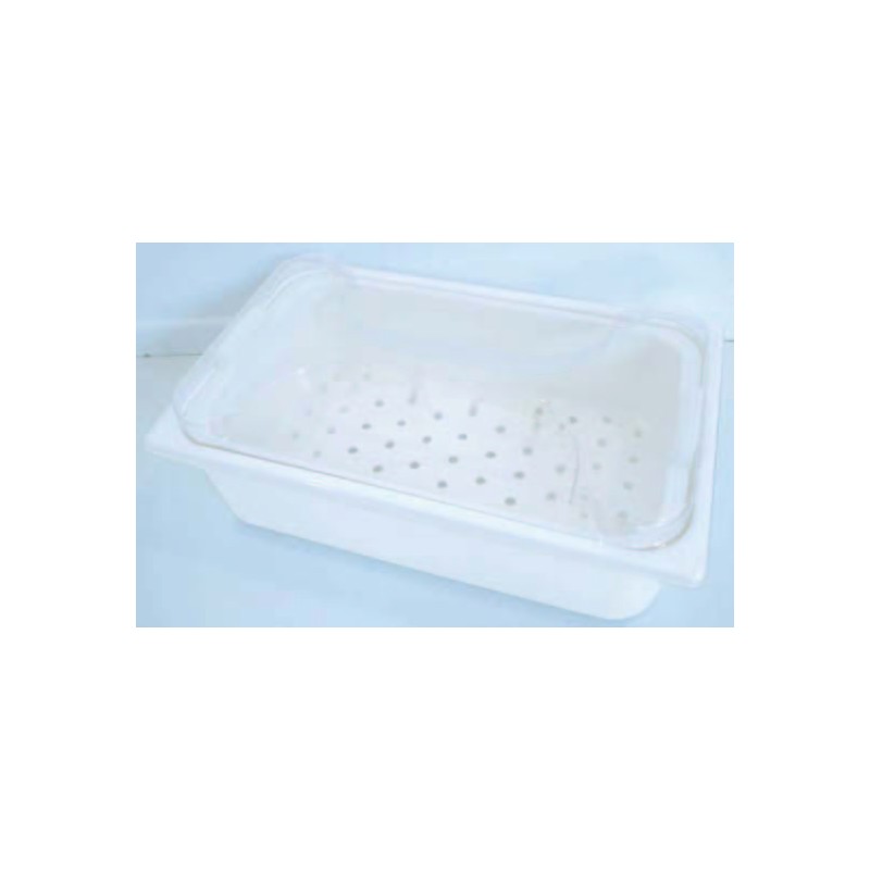 Kit de désinfection (bac 530x325x150 + couvercle+égouttoir)