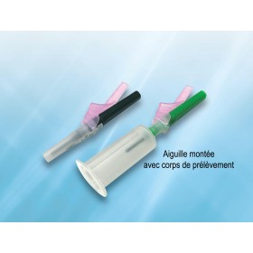 Aiguilles de prélèvement BD Elipse avec corps, boite de 100