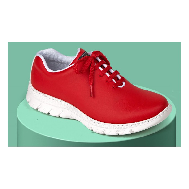 Chaussure à lacets ALTEA, Rouge, du 35 au 44