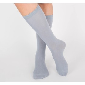 Paire de chaussettes unisexe gris gris