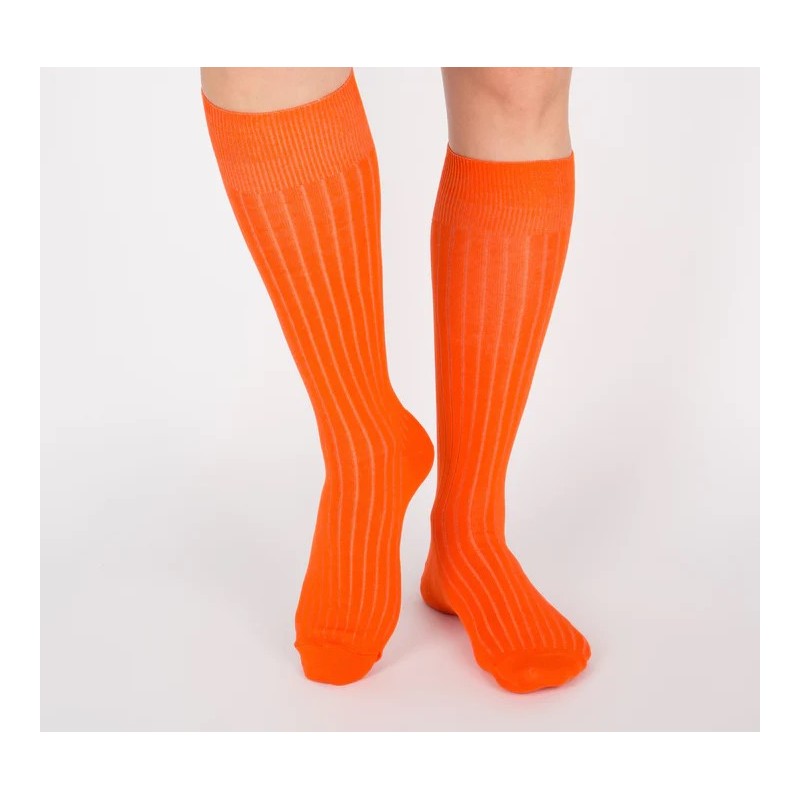 Paire de chaussette Orange Ô désespoir DELUXE