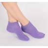 Paire de socquettes colorée unisexe Violet Violette