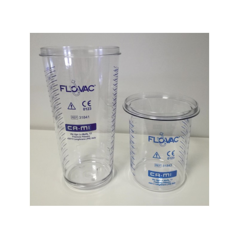 Bocal Flovac 1L réutilisable pour Aspiret, Askir 20 et 30 - 31843