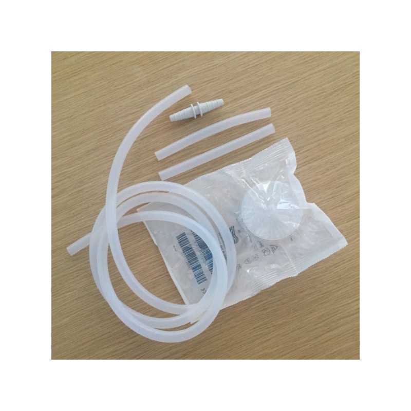 Set tubes silicones Ø8x14 bocal + filtre