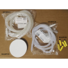 Set tube Ø 8x14mm connecteurs 10,11,12 pour Flovac