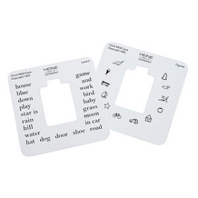 Fiches de fixation avec support pour skiascope HEINE BETA 200