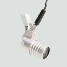 LoupeLight 2 pour loupes HR et HRP HEINE avec support de loupe i-View