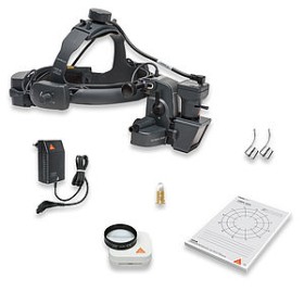 Trousse HEINE OMEGA 500 avec DV1, éclairage LED