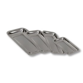 Plateaux en inox Comed