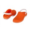 Sabots CLOG semelle blanche corps orange du 43/44 au 47/48
