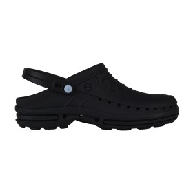 Sabots CLOG avec bride, semelle noire corps noir, pointure 35/36