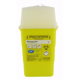 Sharpsafe® 1 litre - Matériel homologué NF et CE