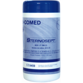 Lingettes désinfectantes Stéricid, flacon 120