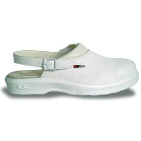 Sabots JASON, blancs, coqués,  pointure 36 et 41