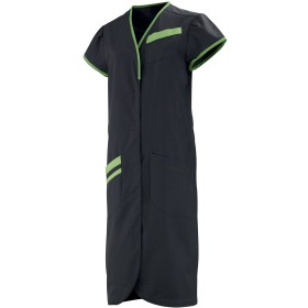 Blouse à manches courtes DAPHNEE, carbone / vert pomme, T0 à T6