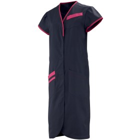 Blouse à manches courtes DAPHNEE, carbone / rose fuschia, T0 à T6