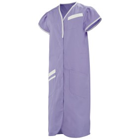 Blouse à manches courtes DAPHNEE, parme / blanc, T0 à T6