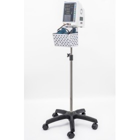 Pied à roulettes en inox Holtex pour PC-900