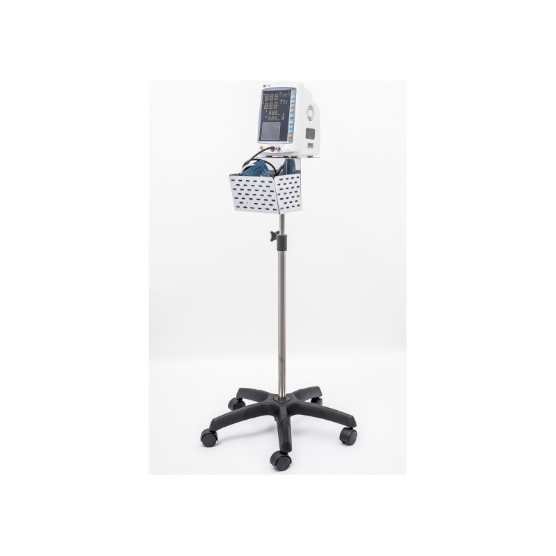 Pied à roulettes en inox Holtex pour PC-900