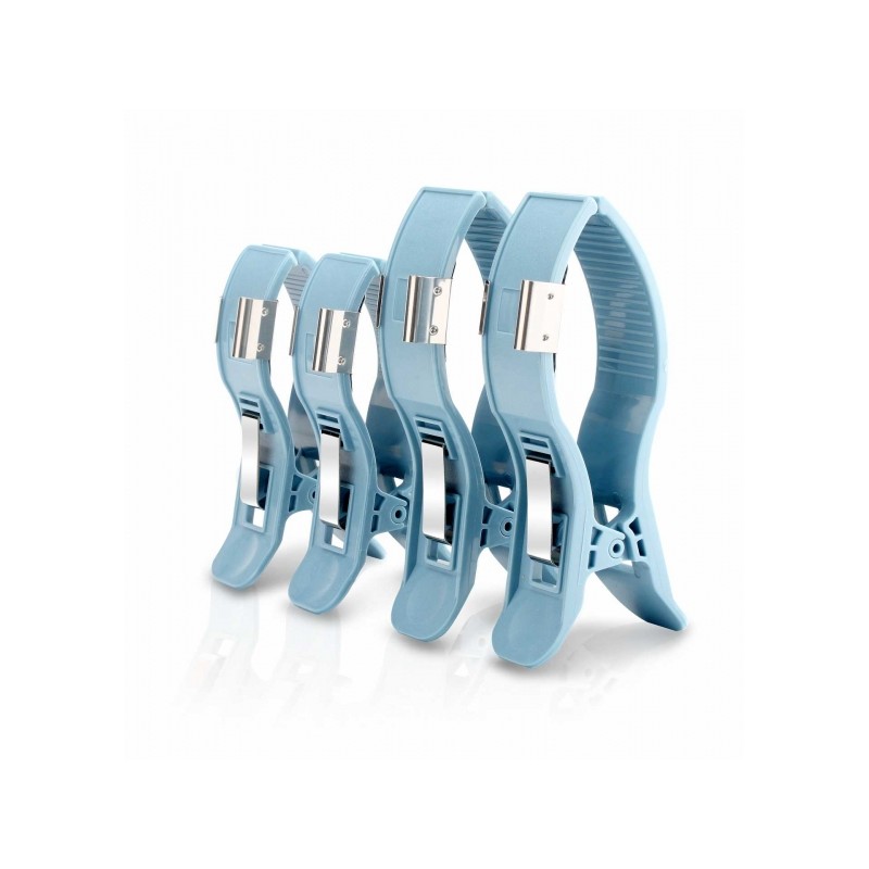 Jeu de 4 sangles avec électrodes pour ECG Edan