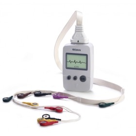 ECG numérique PC SE-1010 sans fil avec pack effort, Edan