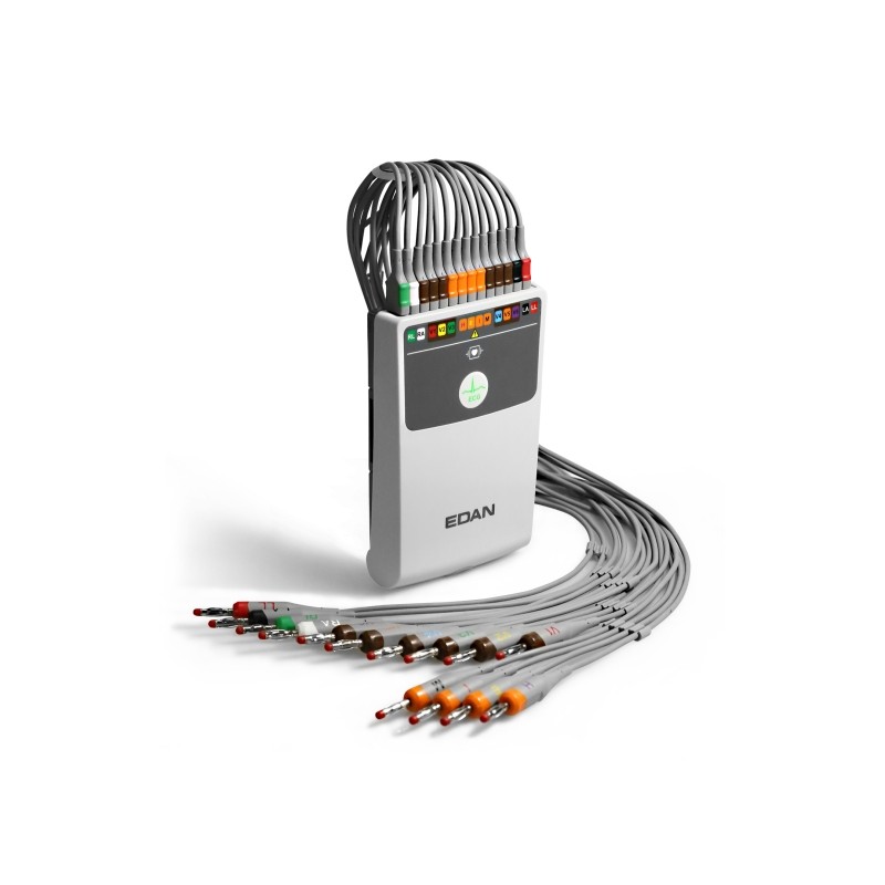 ECG numérique PC SE-1515 Edan, jusqu'à 16 dérivations