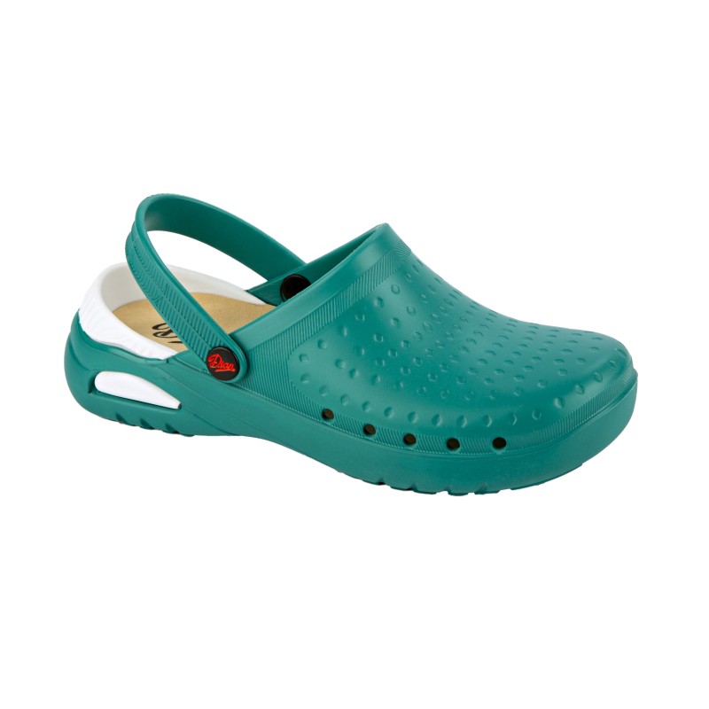 Sabot EVASOFT antibactérien, Vert/Blanc, du 35 au 47