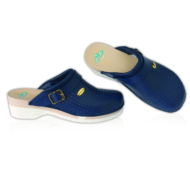 Sabots bois FLEXWOOD Navy, pointures 36 et 41