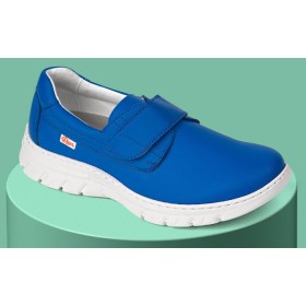 Chaussure Florencia à fermeture type Scratch, Bleu, 35, 36 et 40