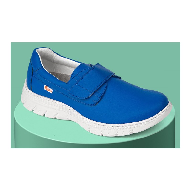 Chaussure Florencia à fermeture type Scratch, Bleu, 35, 36 et 40