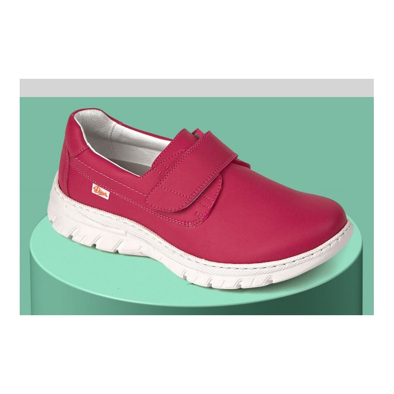 Chaussure Florencia à fermeture Scratch, Fuchsia, 35, 36 et 42