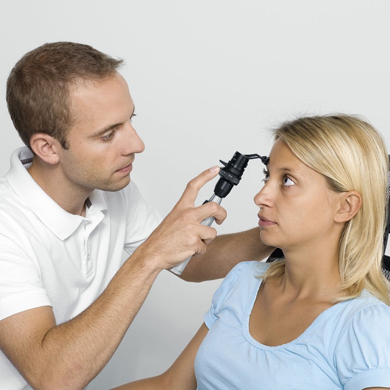 Rétinomètre HEINE LAMBDA 100, avec échelle de visu