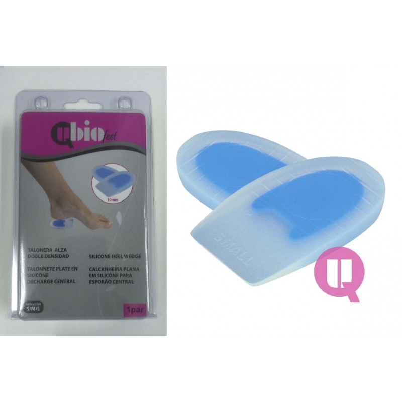 Talonnettes plates en silicone de 10 mm