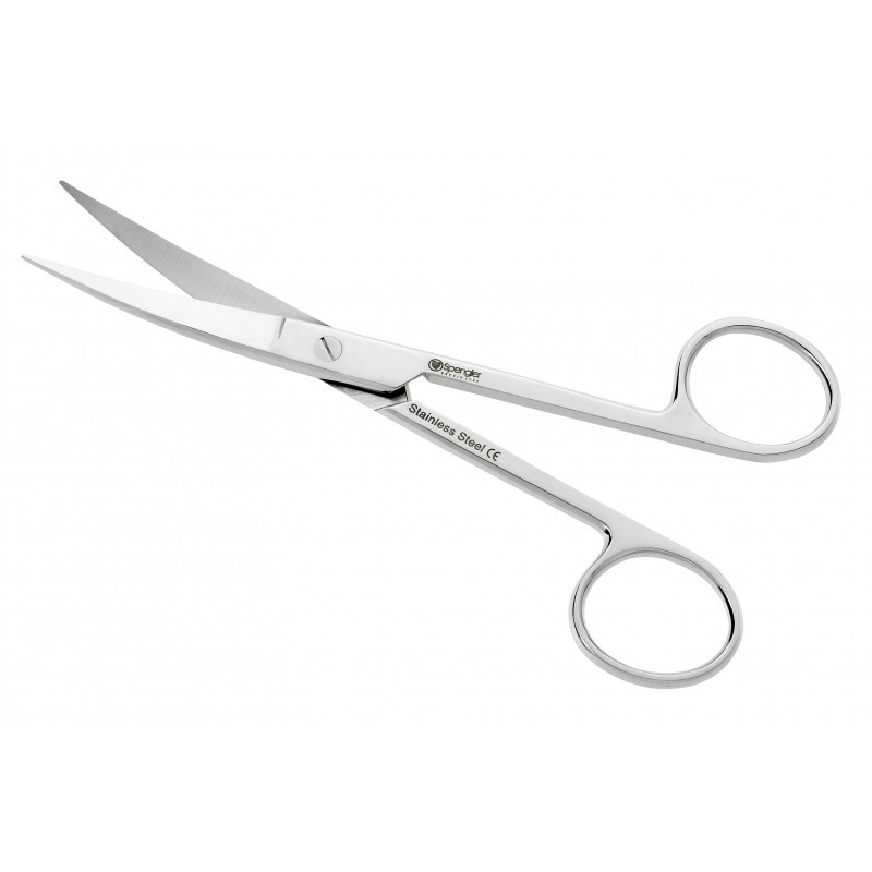 Ciseaux pointus courbes, Spengler -