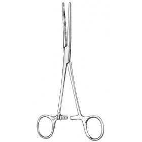 Pince Rochester-Péan, Kocher courbe, sans griffes