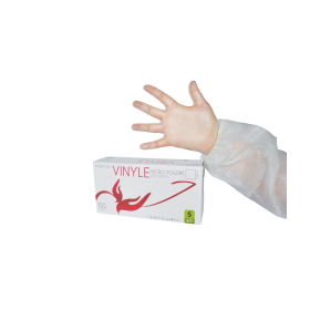 Gant d'examen Vinyle micro-poudré PREMIUM AQL 1,5 Qualité médicale
