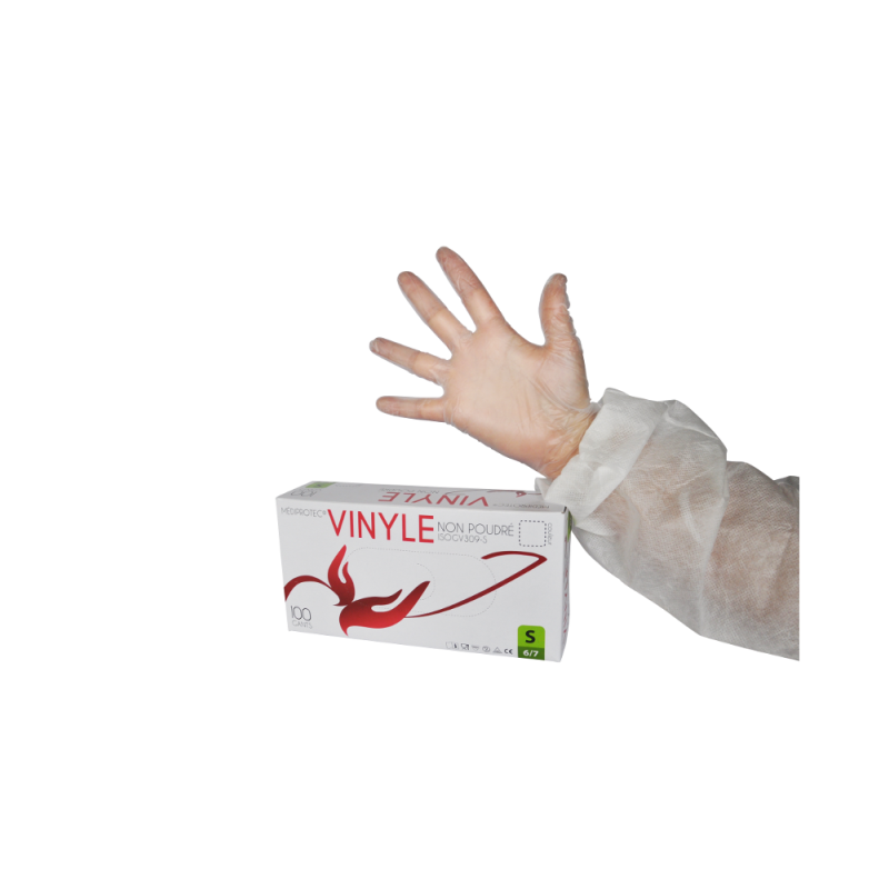Gant Vinyle micro-poudré Qualité professionnelle