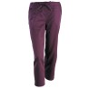 Pantacourt femme coupe droite JULIA, prune, tailles 0 à 6