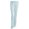 Pantalon femme coupe droite JULIETTE, blanc de T0 à T6