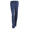 Pantalon femme coupe droite JULIETTE, abysse de T0 à T6