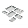 Plateaux en inox, dimensions au choix