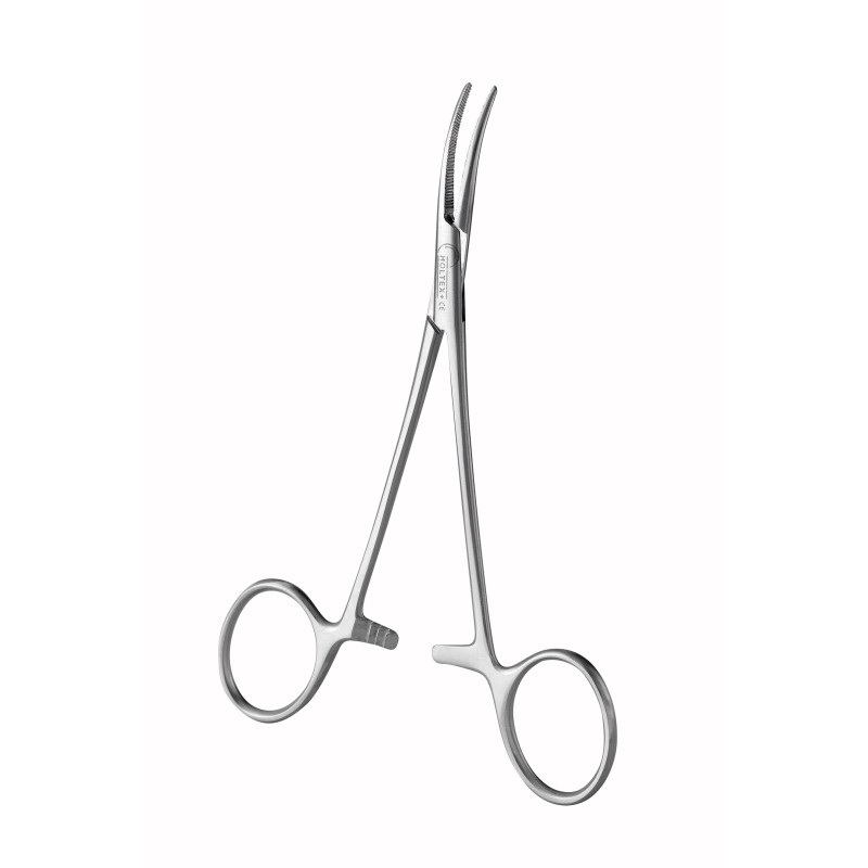 Pince Leriche courbe, 15 cm, avec ou sans griffes, Holtex