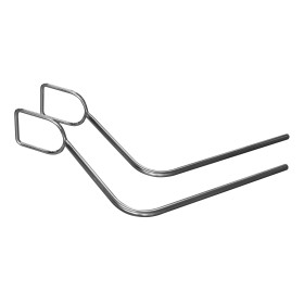 Etriers pour divan d'examen électrique CAIX, modèles au choix