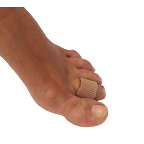 Digitube en tissu découpable avec gel de silicone