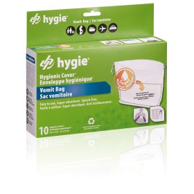 Enveloppes hygiéniques pour support vomitoire