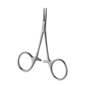 Pince Micro Halstead, droite ou courbe, avec ou sans griffes, Holtex