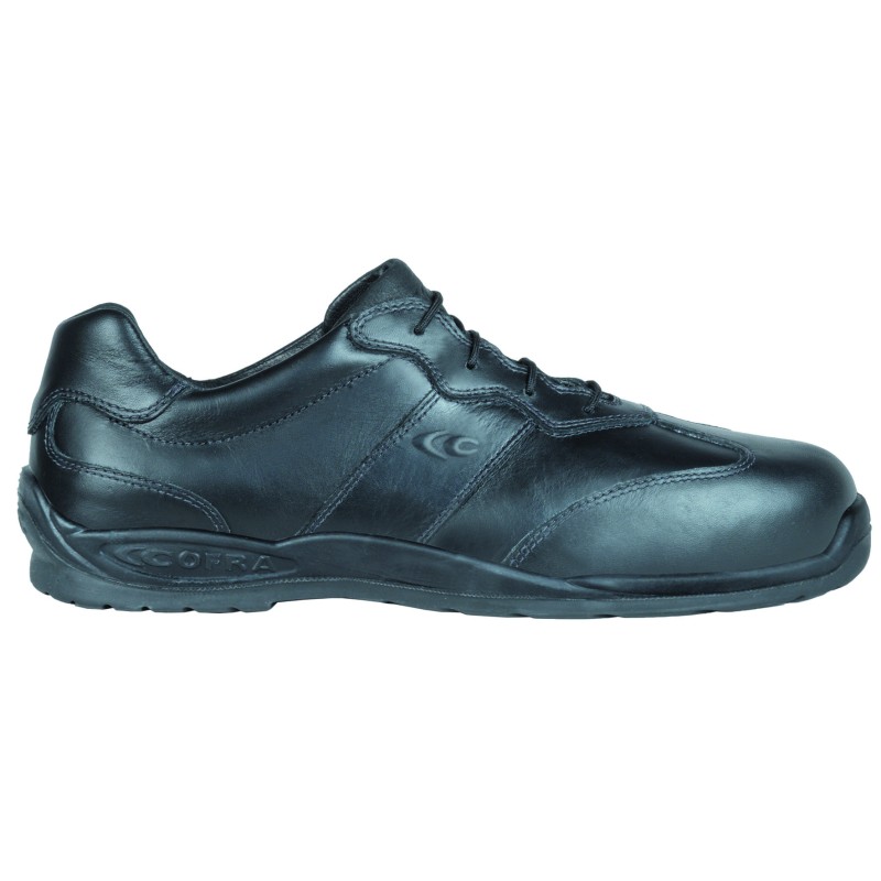 Chaussure LUSSACK, non coquée, noire, O2 SRC FO, du 40 au 47